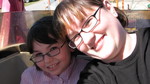 zoe & anne on the ferris wheel